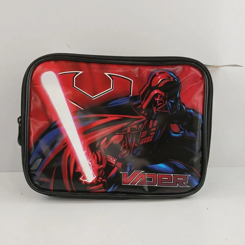 Star Wars Darth Vader Backpack Set Lunch Bag Pencil Case Water Bottle Kids